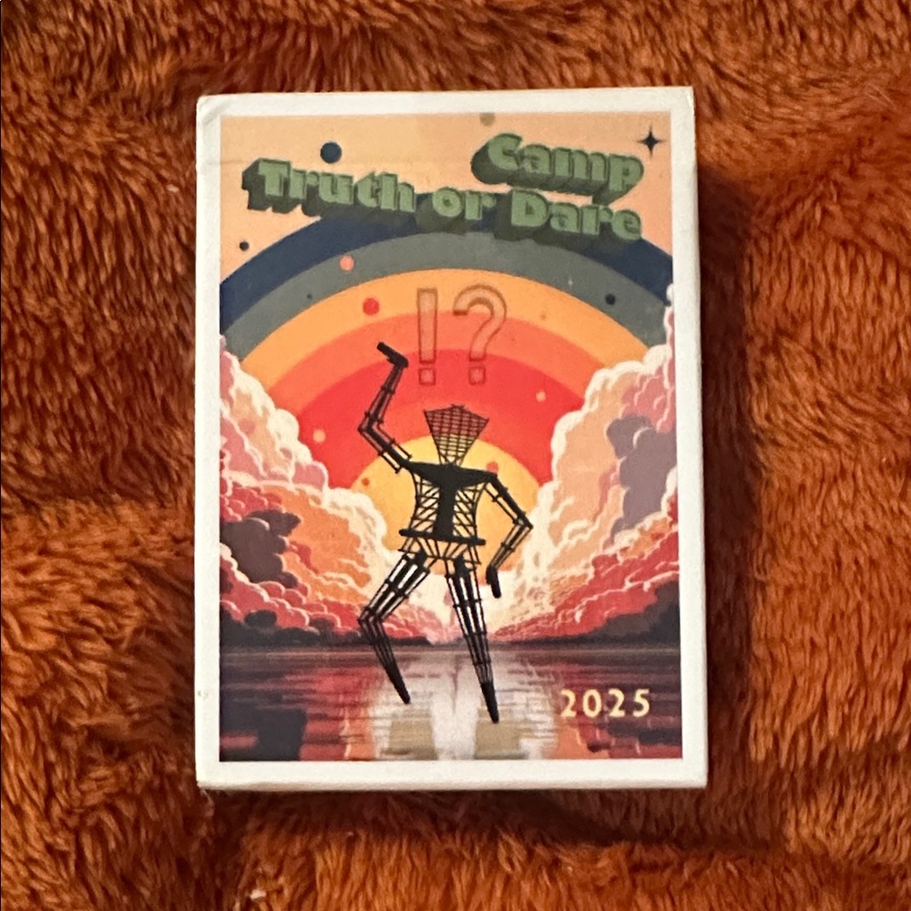 Camp Truth or Dare Card Game - Multicolor